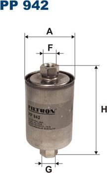 Filtron PP942 - Filtro carburante autozon.pro