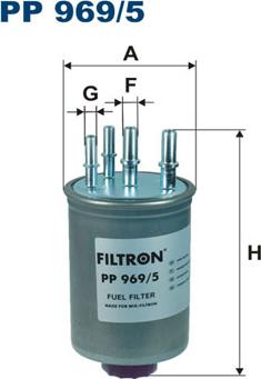 Filtron PP969/5 - Filtro carburante autozon.pro