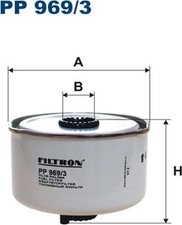 Filtron PP969/3 - Filtro carburante autozon.pro