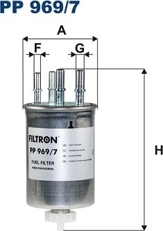 Filtron PP 969/7 - Filtro carburante autozon.pro