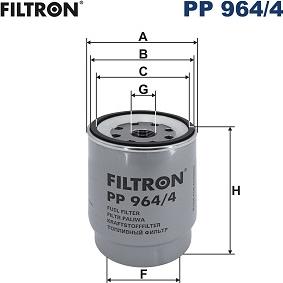 Filtron PP 964/4 - Filtro carburante autozon.pro