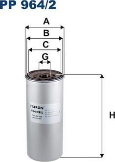 Filtron PP964/2 - Filtro carburante autozon.pro