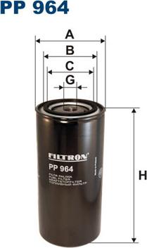 Filtron PP964 - Filtro carburante autozon.pro