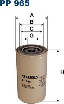 Filtron PP965 - Filtro carburante autozon.pro