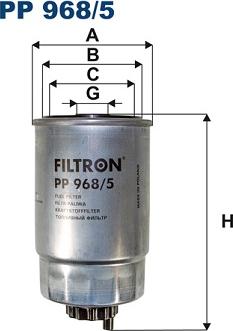 Filtron PP968/5 - Filtro carburante autozon.pro