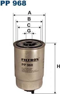 Filtron PP968/2 - Filtro carburante autozon.pro