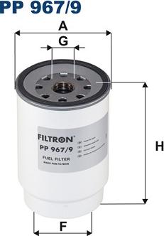 Filtron PP 967/9 - Filtro carburante autozon.pro