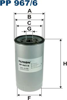 Filtron PP967/6 - Filtro carburante autozon.pro