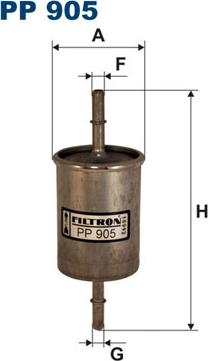 Filtron PP905 - Filtro carburante autozon.pro