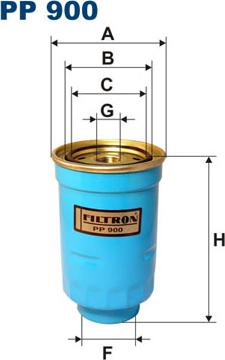 Filtron PP900 - Filtro carburante autozon.pro