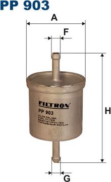 Filtron PP903 - Filtro carburante autozon.pro