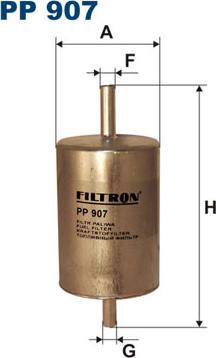 Filtron PP907 - Filtro carburante autozon.pro