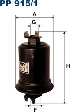 Filtron PP915/1 - Filtro carburante autozon.pro