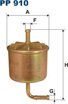 Filtron PP910 - Filtro carburante autozon.pro