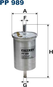 Filtron PP989 - Filtro carburante autozon.pro