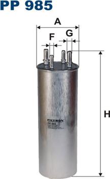 Filtron PP985 - Filtro carburante autozon.pro