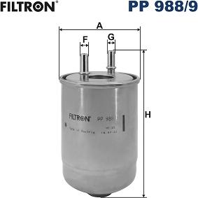 Filtron PP 988/9 - Filtro carburante autozon.pro