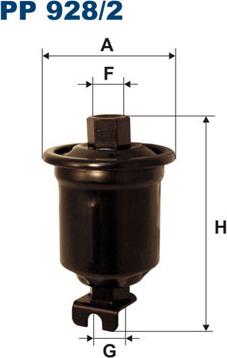 Filtron PP928/2 - Filtro carburante autozon.pro