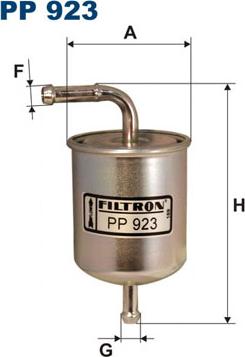 Filtron PP923 - Filtro carburante autozon.pro