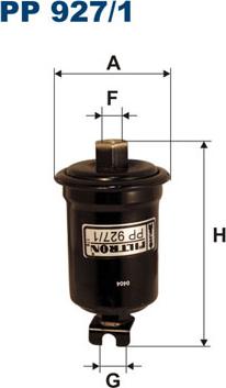 Filtron PP927/1 - Filtro carburante autozon.pro