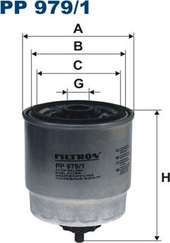 Filtron PP979/1 - Filtro carburante autozon.pro