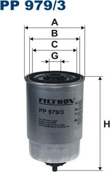 Filtron PP979/3 - Filtro carburante autozon.pro