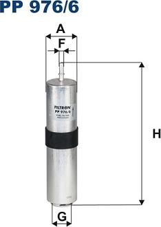 Filtron PP 976/6 - Filtro carburante autozon.pro