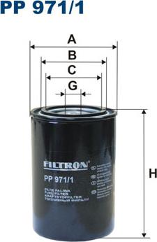 Filtron PP971/1 - Filtro carburante autozon.pro