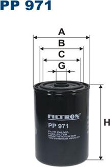 Filtron PP971 - Filtro carburante autozon.pro