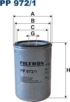 Filtron PP972/1 - Filtro carburante autozon.pro