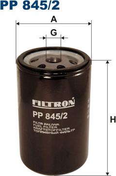 Filtron PP845/2 - Filtro carburante autozon.pro