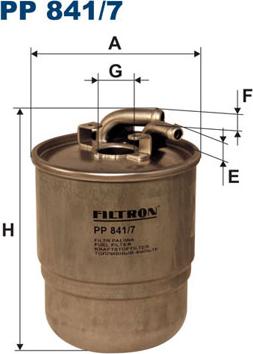 Filtron PP841/7 - Filtro carburante autozon.pro