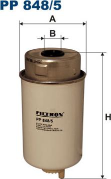 Filtron PP848/5 - Filtro carburante autozon.pro