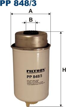 Filtron PP848/3 - Filtro carburante autozon.pro