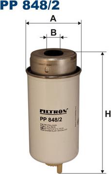 Filtron PP848/2 - Filtro carburante autozon.pro