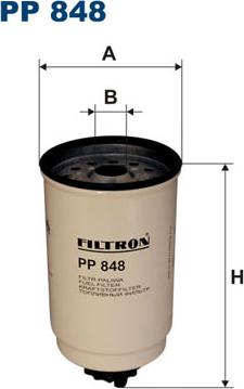 Filtron PP848 - Filtro carburante autozon.pro