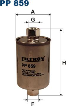 Filtron PP859 - Filtro carburante autozon.pro