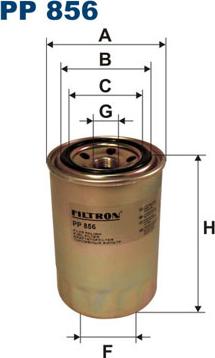 Filtron PP856 - Filtro carburante autozon.pro