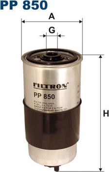 Filtron PP850 - Filtro carburante autozon.pro