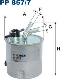 Filtron PP857/7 - Filtro carburante autozon.pro