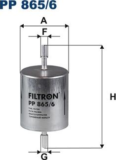 Filtron PP 865/6 - Filtro carburante autozon.pro