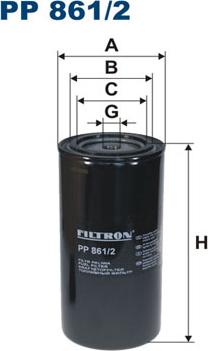 Filtron PP861/2 - Filtro carburante autozon.pro