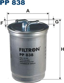 Filtron PP838 - Filtro carburante autozon.pro