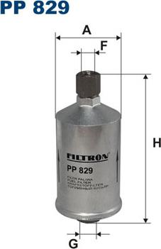 Filtron PP829 - Filtro carburante autozon.pro