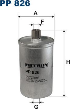 Filtron PP826 - Filtro carburante autozon.pro