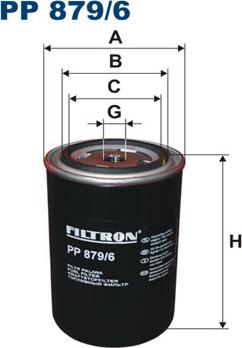 Filtron PP879/6 - Filtro carburante autozon.pro