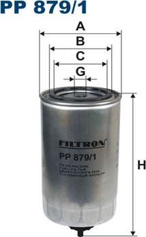 Filtron PP879/1 - Filtro carburante autozon.pro