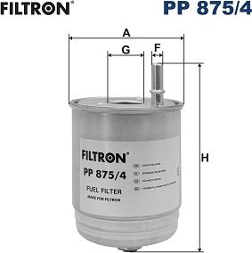 Filtron PP 875/4 - Filtro carburante autozon.pro