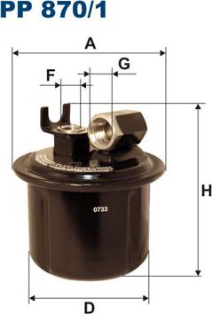 Filtron PP870/1 - Filtro carburante autozon.pro