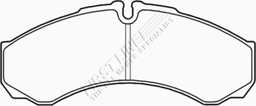 First Line FBP3494 - Kit pastiglie freno, Freno a disco autozon.pro